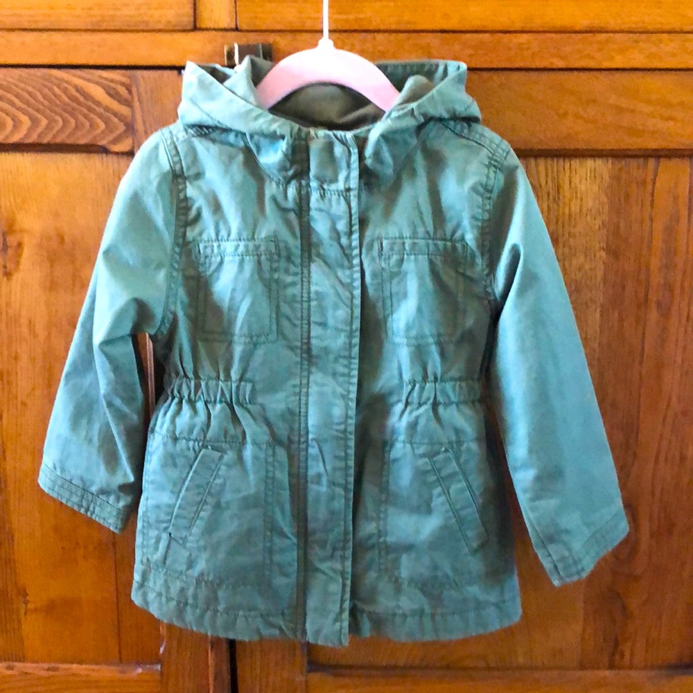 Girls Military Anorak Jacket